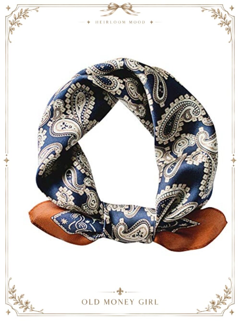 Pure Mulberry Silk Scarf 21x21 Small Square Neckerchief Printed Lightweight